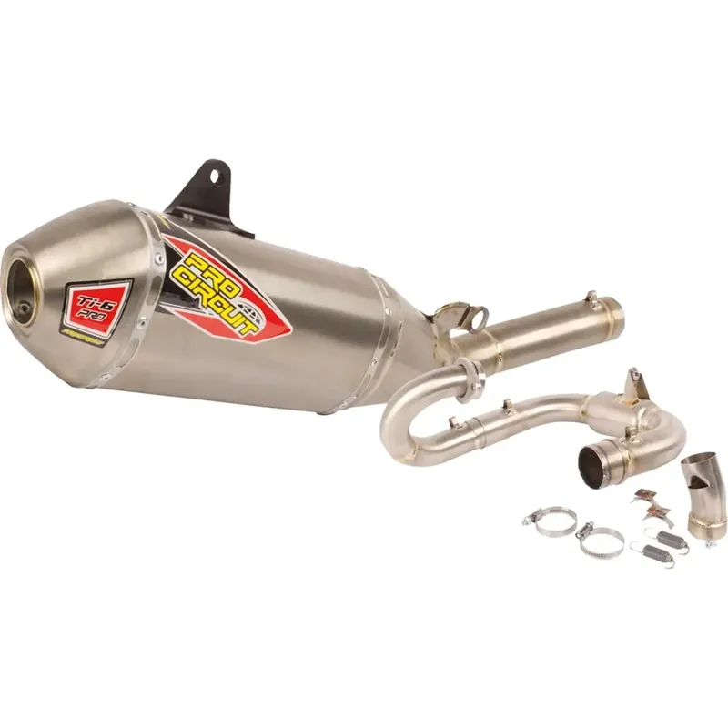 [ Pro Circuit ] Ligne complète TI-6 BC Pro Yamaha YZ 250F 19-, Titane Outlet