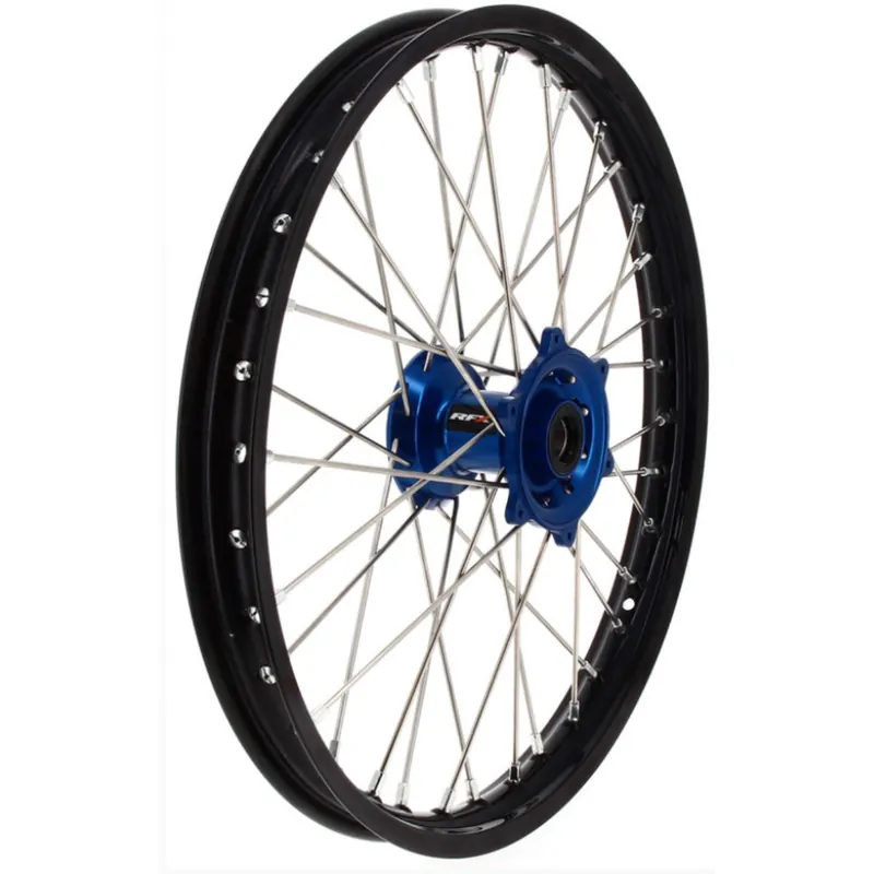 [ RFX ] Moto Roue avant Moto Complete 21 pouces Noir/Argent/Bleu, 21 x 1,60 Ne maradj le