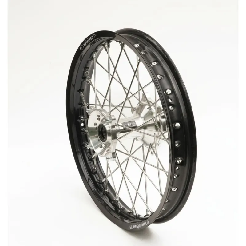[ RFX ] Moto Roue arrière complète de 19 pouces Noir/Argent, 19 x 2,15 Kiárusítás