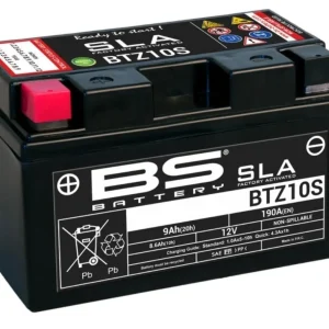 Gyors kiszállítás [ BS Battery ] Moto Batterie BTZ10S Wartungsfrei, 12V, 9Ah, 190A, 150x88cmx930 mm