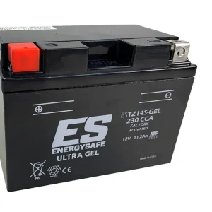 [ ES ENERGYSAFE ] Moto Batterie ESTZ14S Gel-Elektrolyt, 12V, 11,2Ah, 230A, 150x87x110 mm Biztonságos fizetés