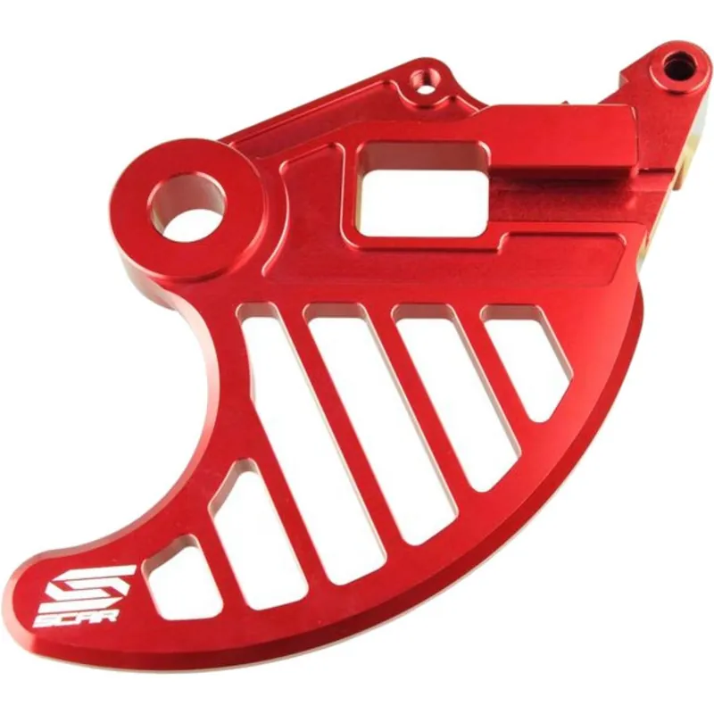 [ SCAR ] Protège Disque de Frein Aluminium Arrière, Beta, rouge Újdonság