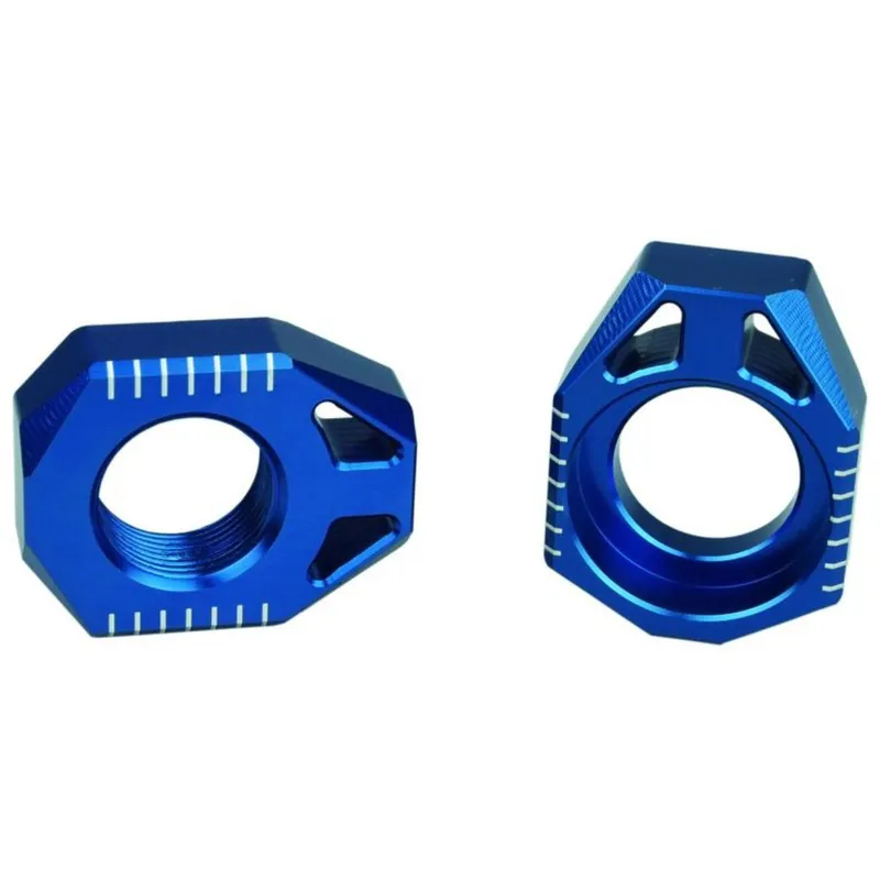[ SCAR ] Tendeur de Chaine KTM SX/SX-F 13-22, Husqvarna TC/FC 16-22, GasGas MC/MC-F 21-23, Bleu Utolsó esély