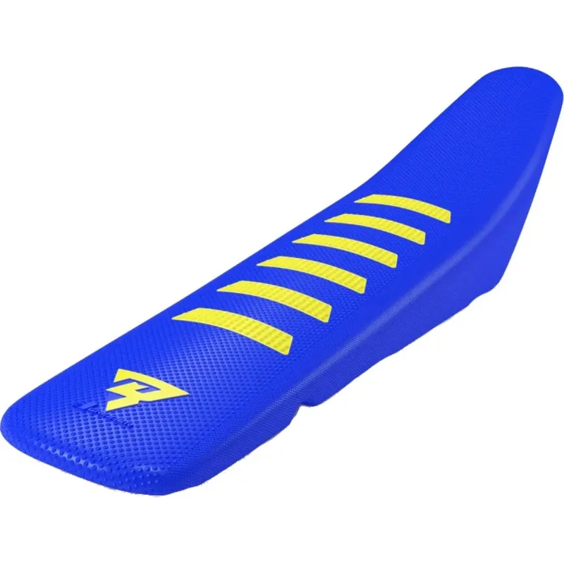 Végkiárusítás [ Onegripper ] Housse de Selle Ribbed Bleu/Jaune fluo