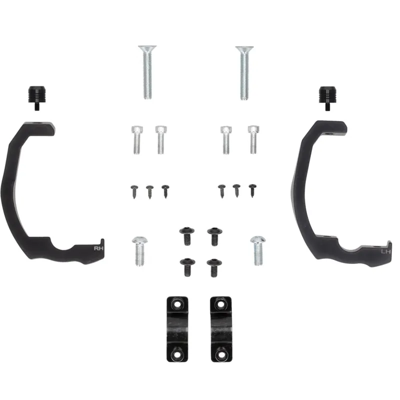 [ Acerbis ] Kit de Montage Protège Mains ADV Type H Noir/Argent, BMW F 900 GS 24- Különleges ajánlat