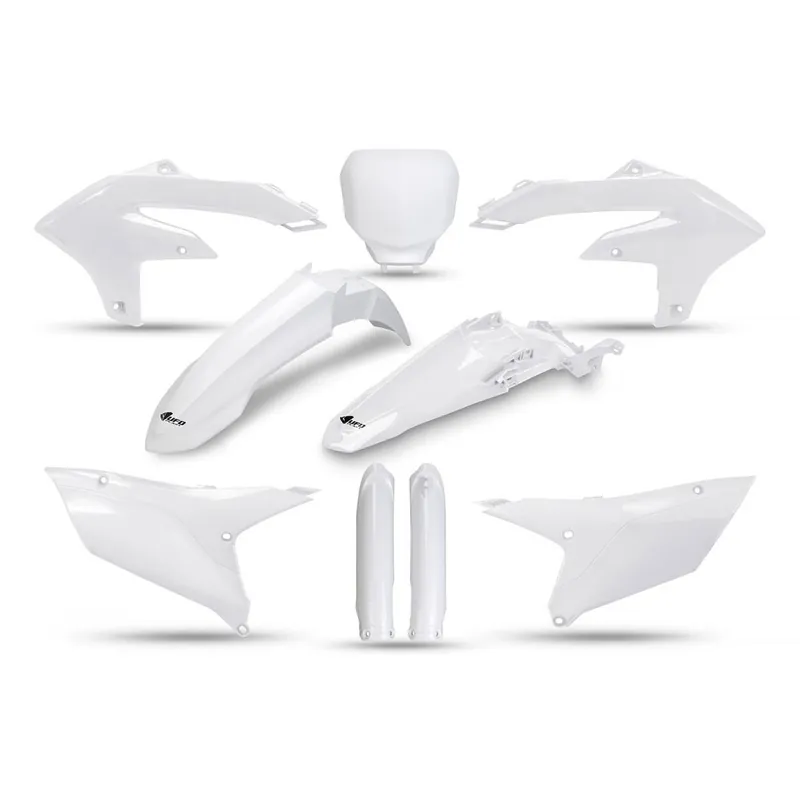 Szuper akció [ Ufo Plast ] Full Kit Plastique Blanc, Yamaha YZ 250F 24-, YZ 450F 23-25