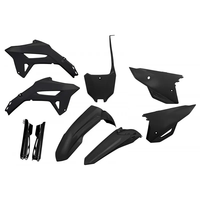 Népszerű [ Ufo Plast ] Full Kit Plastique Noir, Honda CRF 250R 22-24, CRF 450R 21-24