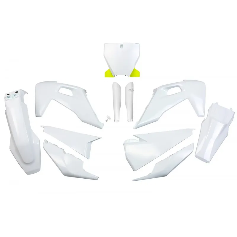 Prémium [ Ufo Plast ] Full Kit Plastique Husqvarna TC/FC 19-22, Blanc