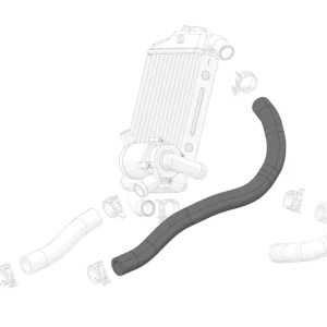 Outlet [ Stark ] Moto Sortie du tuyau du radiateur OEM