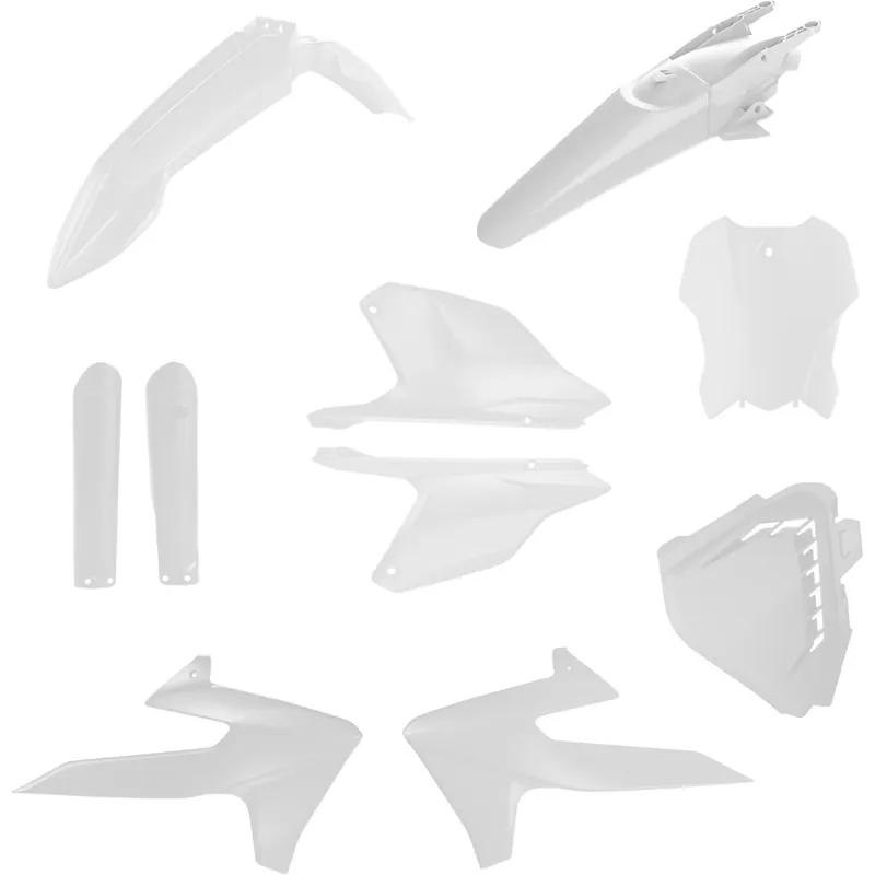 Rendeld meg most [ Acerbis ] Kit Plastique Full Blanc, Triumph TF 250-X 24-, TF 450-RC 25‘, TF 450-X 26-