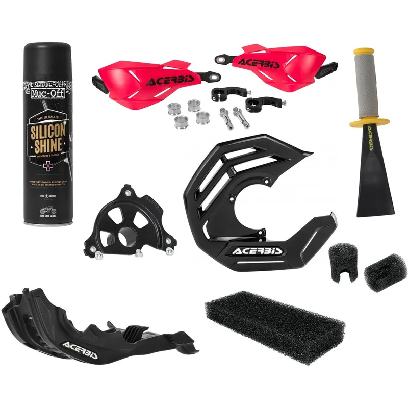 Azonnali szállítás [ Acerbis ] Kit Anti-Boue Enduro 8-tlg, Honda CRF 450R 21-