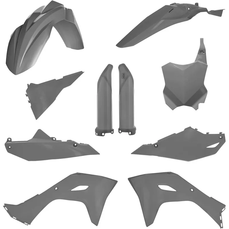 Vedd meg most [ Acerbis ] Kit Plastique Full Kawasaki KX 250 25-, KX 450 24-, Gris