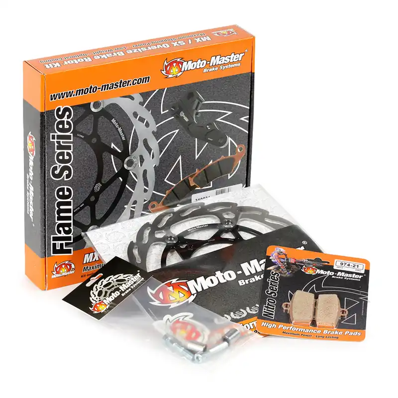 [ Moto-Master ] Kit de Disque de Frein Flame Junior Honda CR 80/85, CR-F 150 R, 260 mm, Avant Csak ma