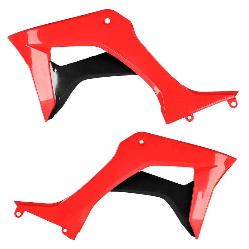 Végkiárusítás [ Acerbis ] Ouie de Radiateur Honda CRF 110 F 19-, Rouge/Noir