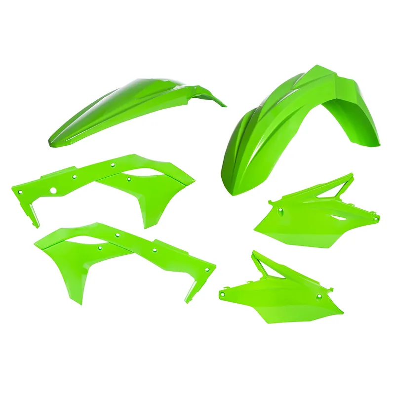 Legkelendőbb [ Acerbis ] Kit Plastique Kawasaki KXF 250 2017, Vert