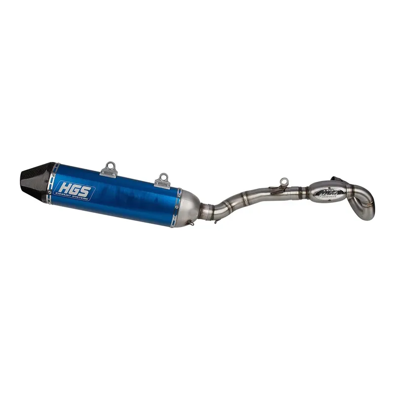 [ HGS ] Ligne complète Husqvarna FE 350 17-19, Bleu/Carbone Ne maradj le