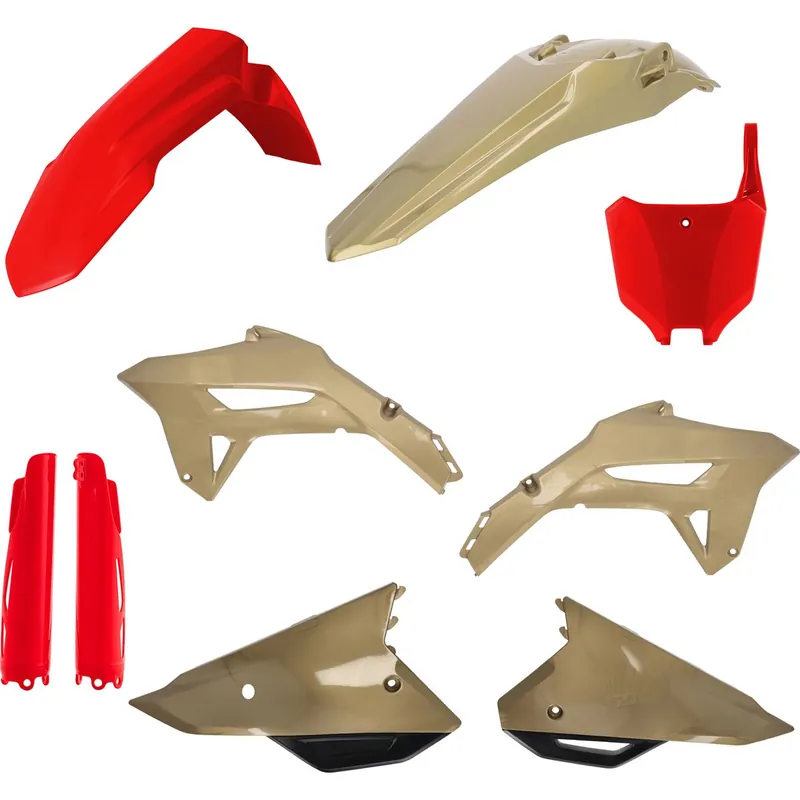 Gyors szállítás [ Acerbis ] Kit Plastique Full Honda CRF 250R 22-, CRF 450R 21-, Rouge/Or