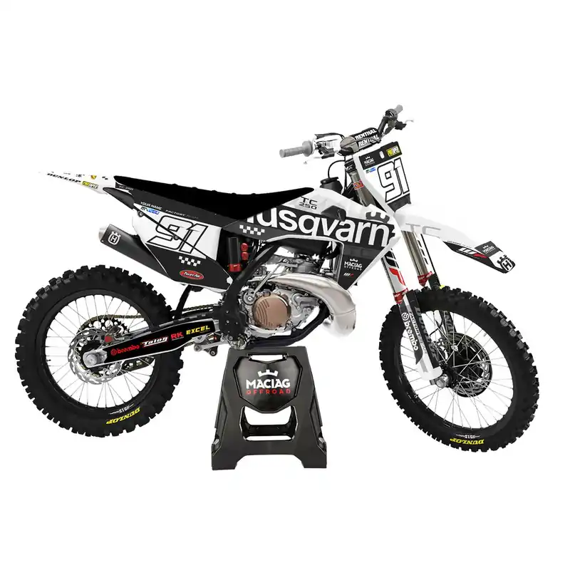Korlátozott ajánlat [ Maciag Offroad ] Kit Déco Race 24 Husqvarna TC 250 19-