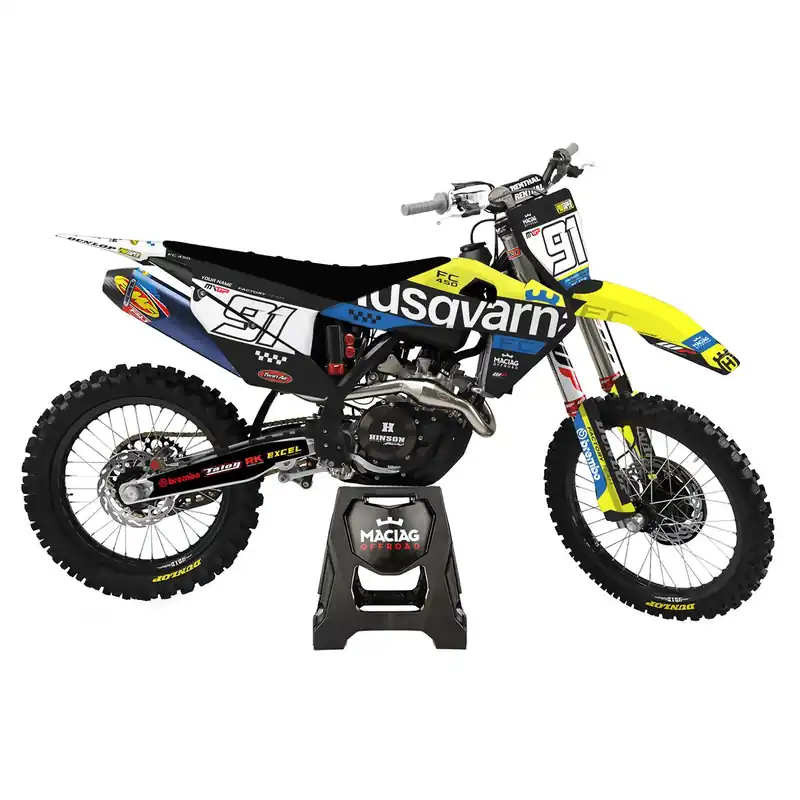 Korlátozott ajánlat [ Maciag Offroad ] Kit Déco Race 25 Husqvarna FC 450 19-