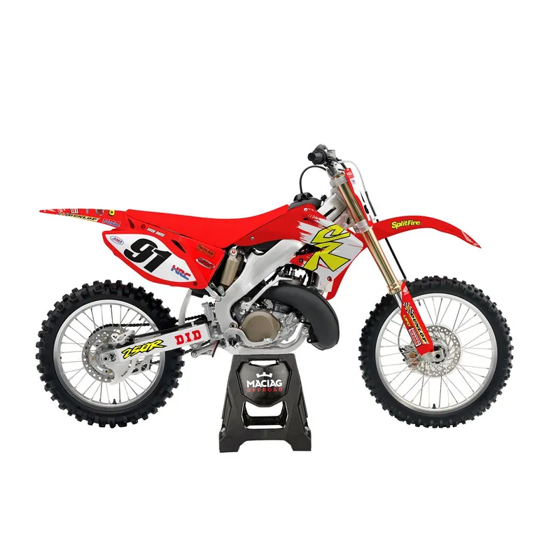 [ Maciag Offroad ] Kit Déco Race 2 Honda CR 250 02-04 Szuper akció