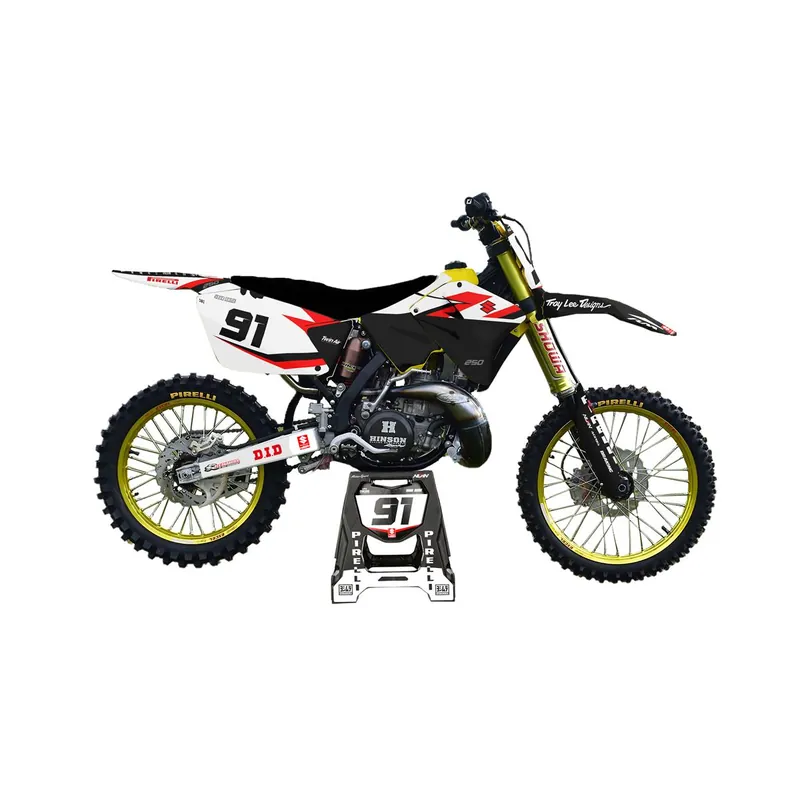 [ Maciag Offroad ] Kit Déco Race 17 Suzuki RM 250 ‘00 Gyors kiszállítás