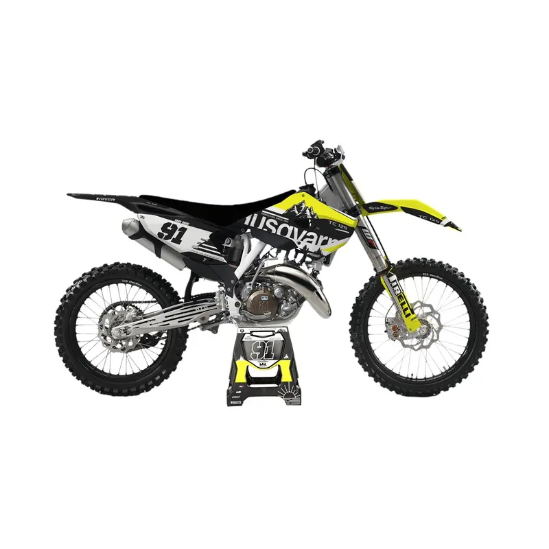 [ Maciag Offroad ] Kit Déco Race 20 Husqvarna TC 125 14-15 Prémium
