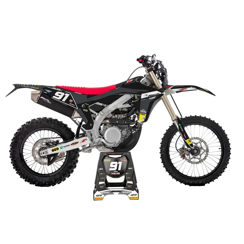 Gyors szállítás [ Maciag Offroad ] Kit Déco Race 4 Fantic XEF 450 21-