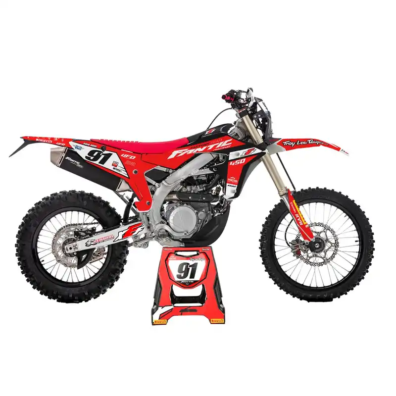 Árengedmény [ Maciag Offroad ] Kit Déco Race 9 Fantic XEF 450 21-