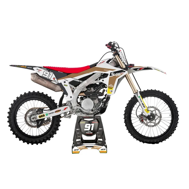 Gyors szállítás [ Maciag Offroad ] Kit Déco Race 6 Fantic XXF 450 21-