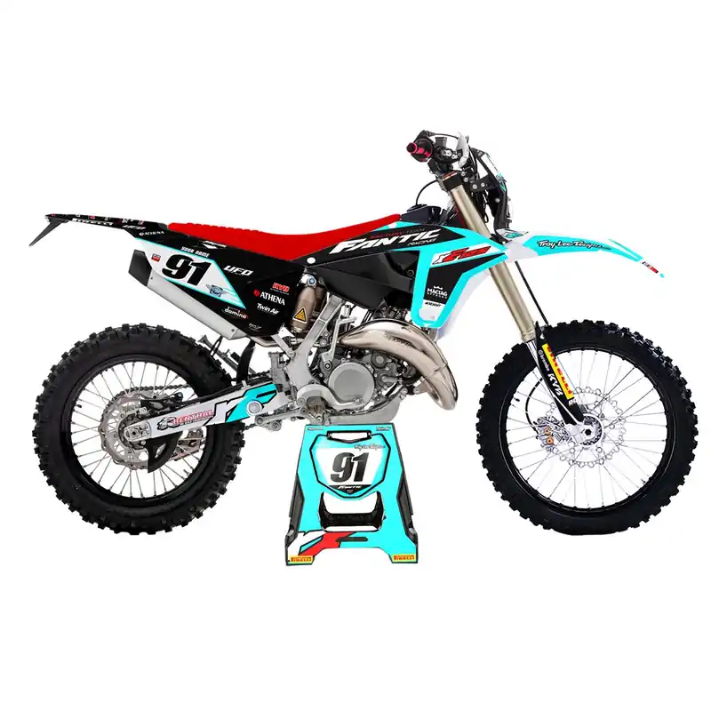 [ Maciag Offroad ] Kit Déco Race 11 Fantic XE 125 21- Alacsony ár