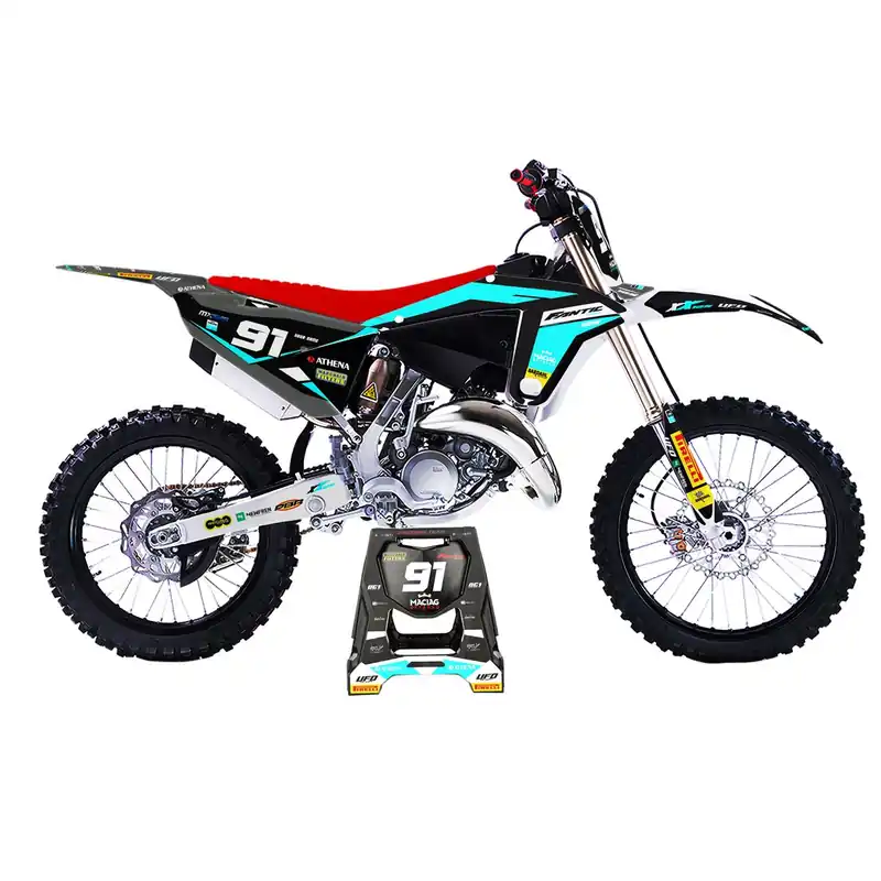 Gyors szállítás [ Maciag Offroad ] Kit Déco Race 3 Fantic XX 125 21-