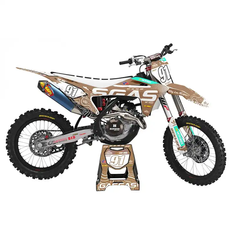 Legkelendőbb [ Maciag Offroad ] Kit Déco Race 14 Gas Gas MC 450F 21-