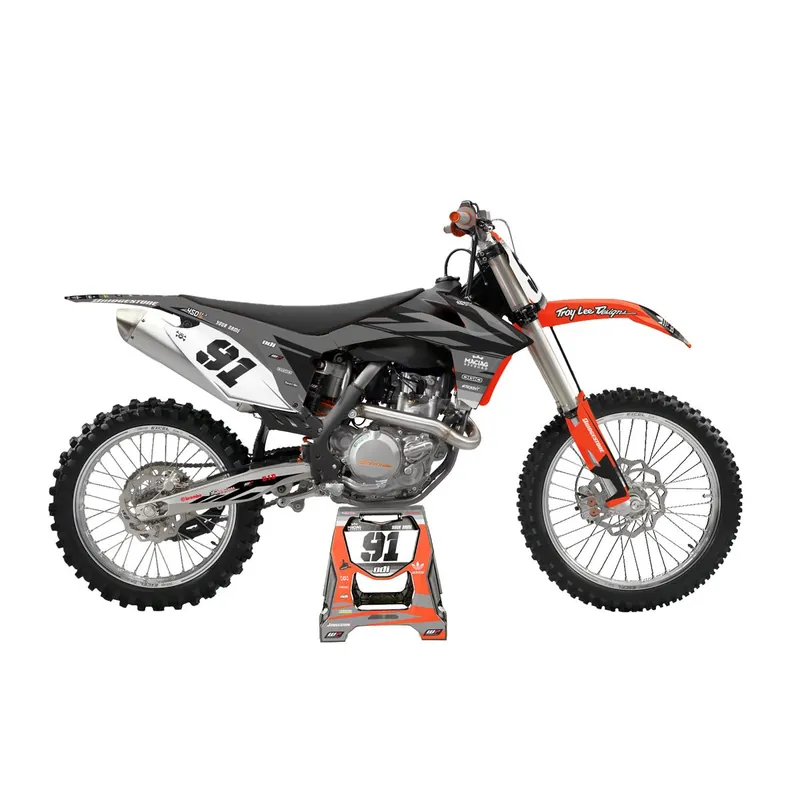 [ Maciag Offroad ] Kit Déco Race 11 KTM SX-F 450 11-12 Árcsökkenés