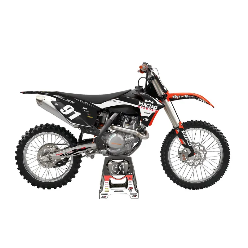 [ Maciag Offroad ] Kit Déco Race 17 KTM SX-F 450 11-12 Expressz kézbesítés