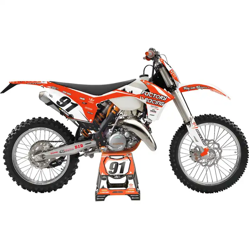 [ Maciag Offroad ] Kit Déco Race 2 KTM EXC 125 12-13 Szuper ajánlat
