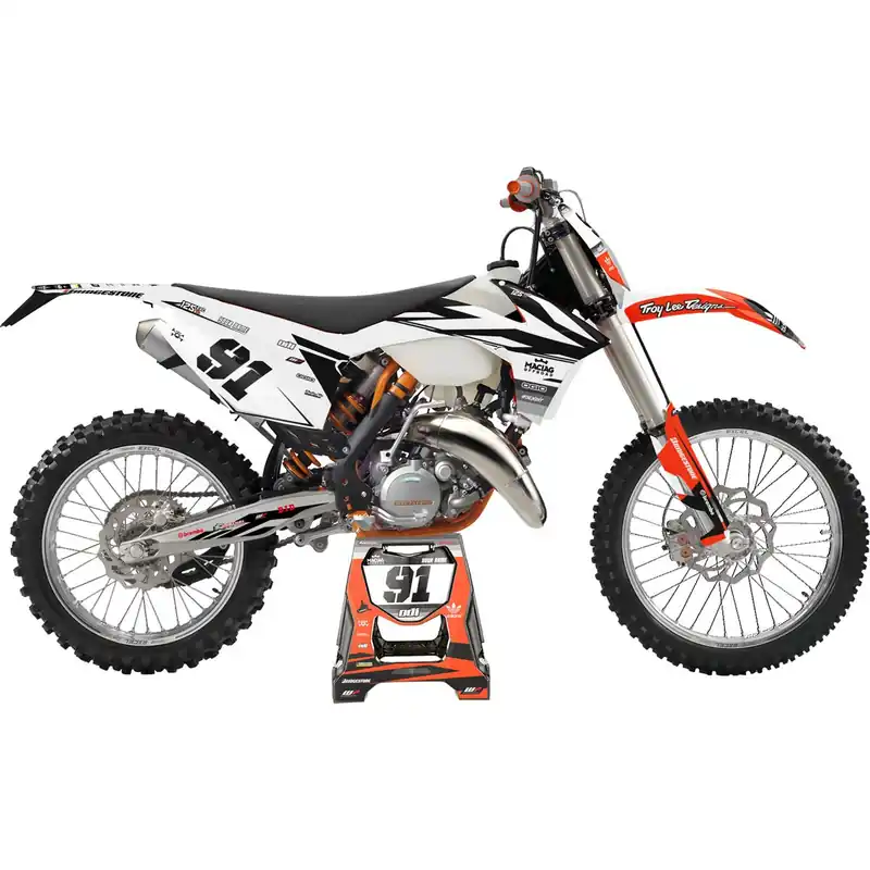 [ Maciag Offroad ] Kit Déco Race 9 KTM EXC 125 12-13 Legnépszerűbb