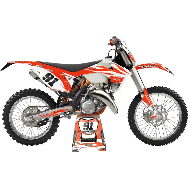 [ Maciag Offroad ] Kit Déco Race 10 KTM EXC 125 12-13 Kedvezmény
