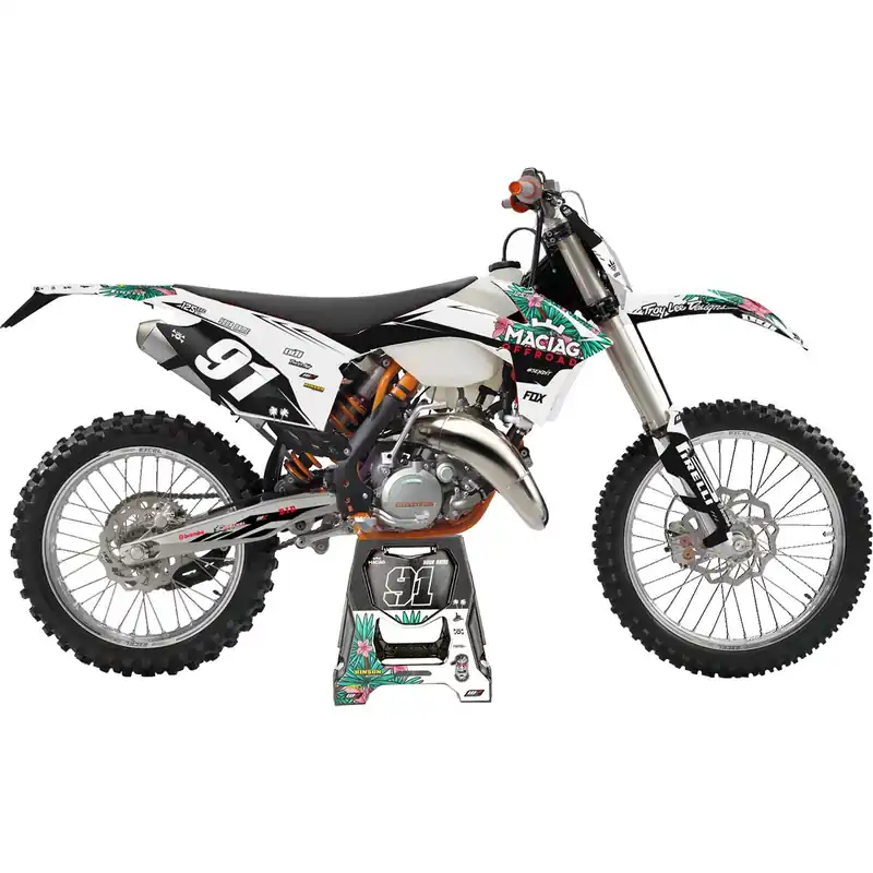 Alacsony ár [ Maciag Offroad ] Kit Déco Race 15 KTM EXC 125 12-13