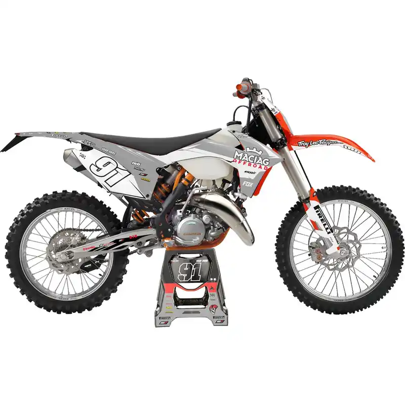 Biztonságos fizetés [ Maciag Offroad ] Kit Déco Race 18 KTM EXC 125 12-13