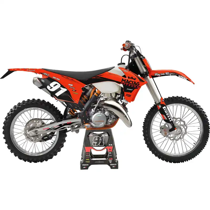 [ Maciag Offroad ] Kit Déco Race 20 KTM EXC 125 12-13 Olcsóbb