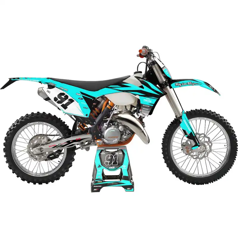 [ Maciag Offroad ] Kit Déco Race 8 KTM EXC 200 12-13 Biztonságos fizetés