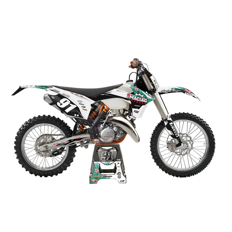 [ Maciag Offroad ] Kit Déco Race 15 KTM EXC 200 12-13 Biztonságos fizetés