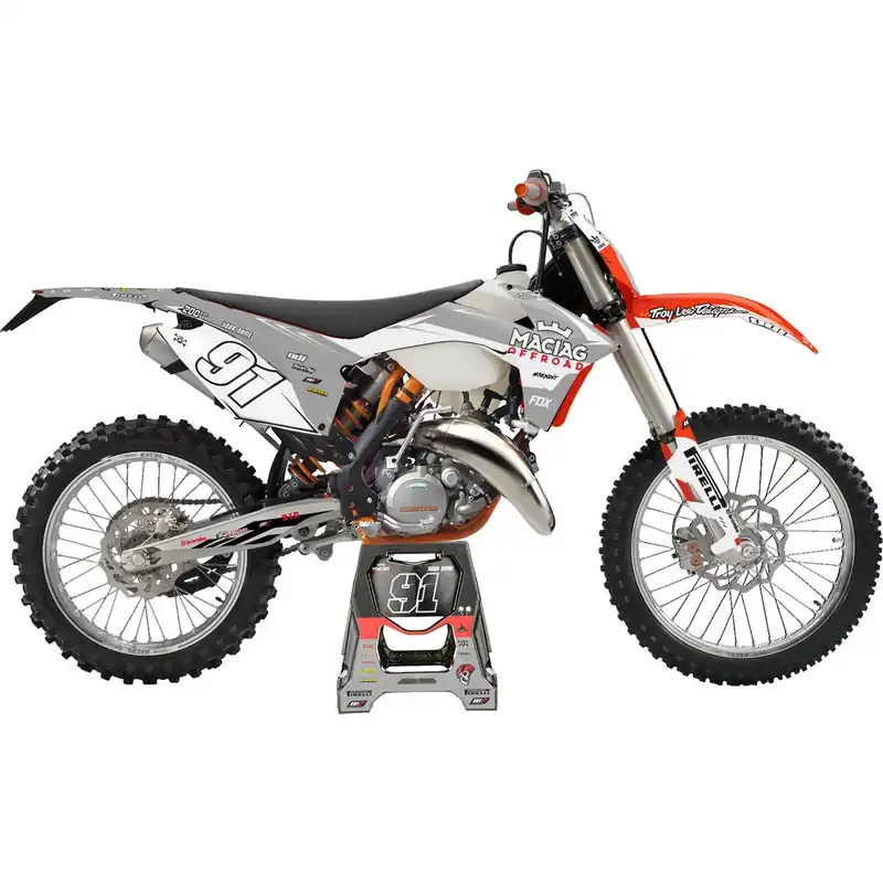 [ Maciag Offroad ] Kit Déco Race 18 KTM EXC 200 12-13 Ajánlat