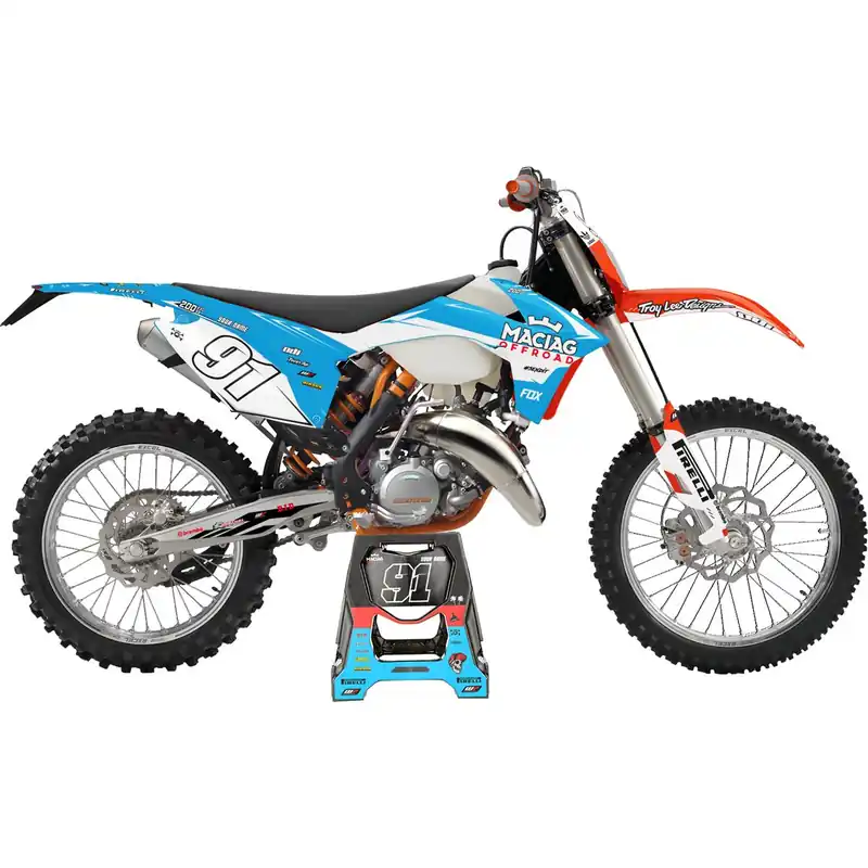 [ Maciag Offroad ] Kit Déco Race 19 KTM EXC 200 12-13 Exkluzív ajánlat