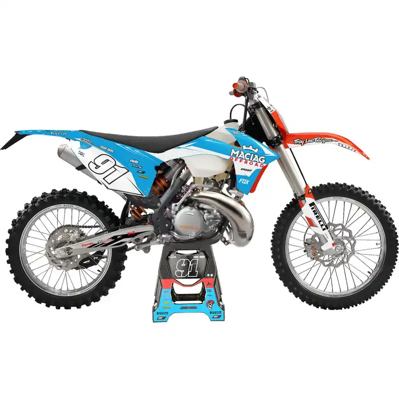 [ Maciag Offroad ] Kit Déco Race 19 KTM EXC 300 12-13 Azonnali szállítás