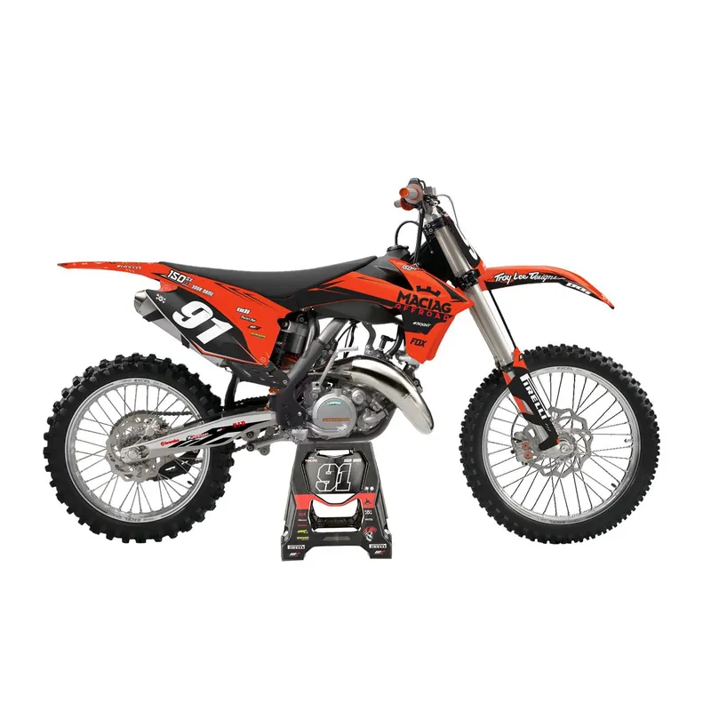 [ Maciag Offroad ] Kit Déco Race 20 KTM SX 150 11-12 Gyors kiszállítás