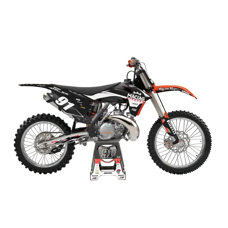 [ Maciag Offroad ] Kit Déco Race 17 KTM SX 250 11-12 Szuper ajánlat