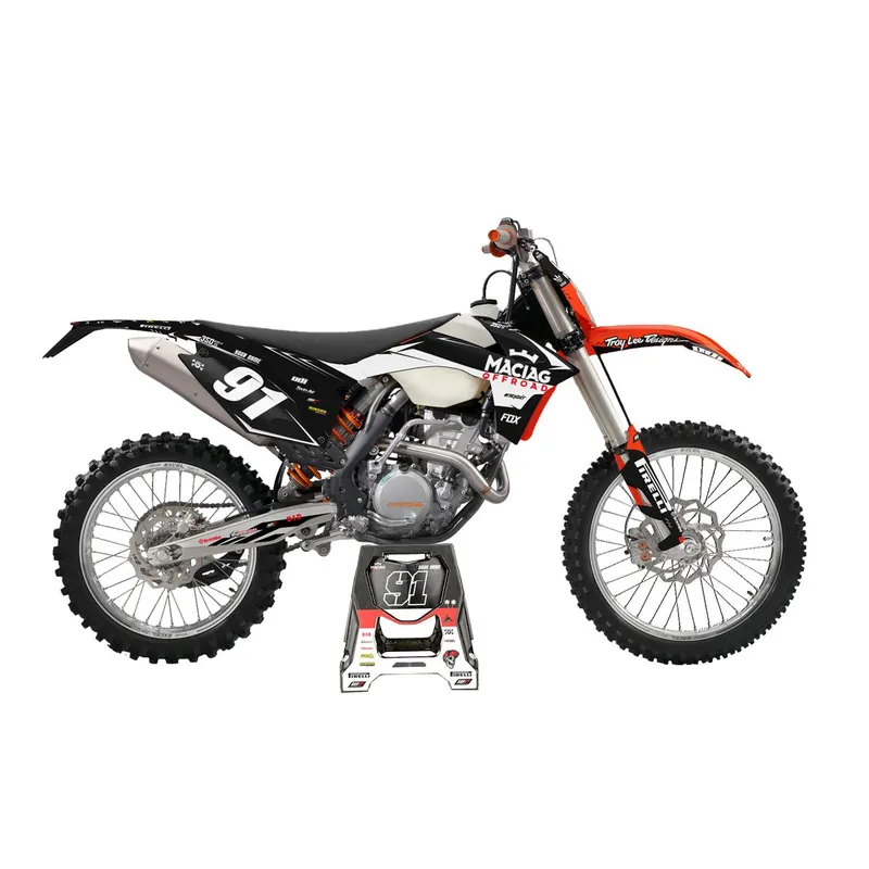 Legkelendőbb [ Maciag Offroad ] Kit Déco Race 17 KTM EXC- 350 12-13