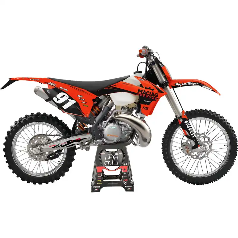 [ Maciag Offroad ] Kit Déco Race 20 KTM EXC- 250 12-13 Biztonságos fizetés