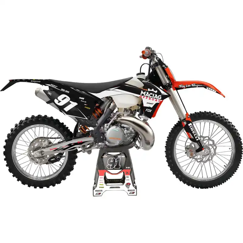 Biztonságos vásárlás [ Maciag Offroad ] Kit Déco Race 17 KTM EXC- 250 12-13